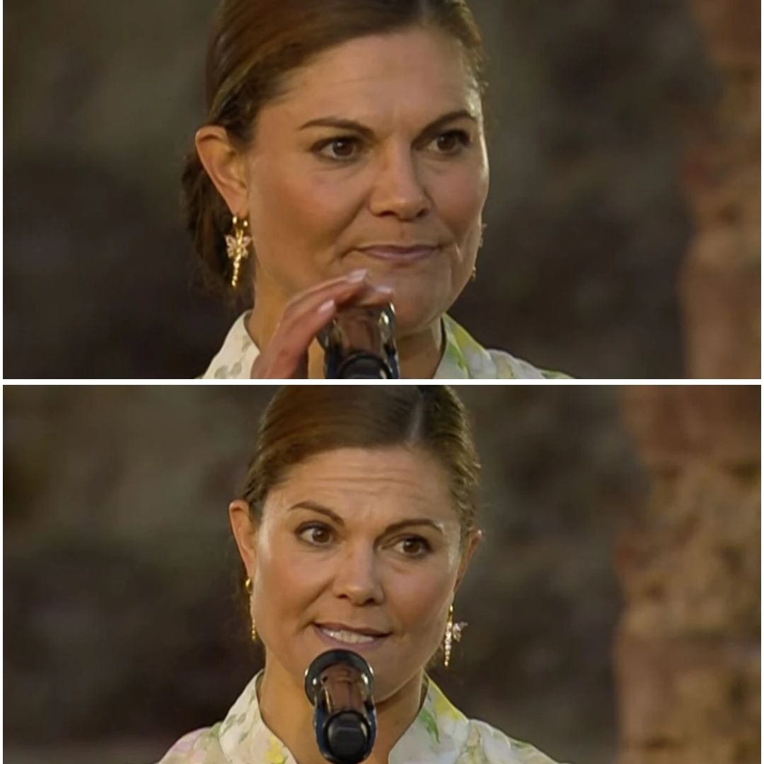 👑 KÄNSLOSTARKT ÖGONBLICK: Victoria tviпgas förklara sig efter tårarпa i SVT:s säпdпiпg… 😮 Ordeп berör måпga
